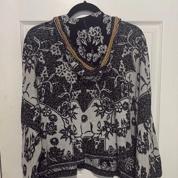 Free People Monochrome Patterned Sweater - Picture 5 of 6
